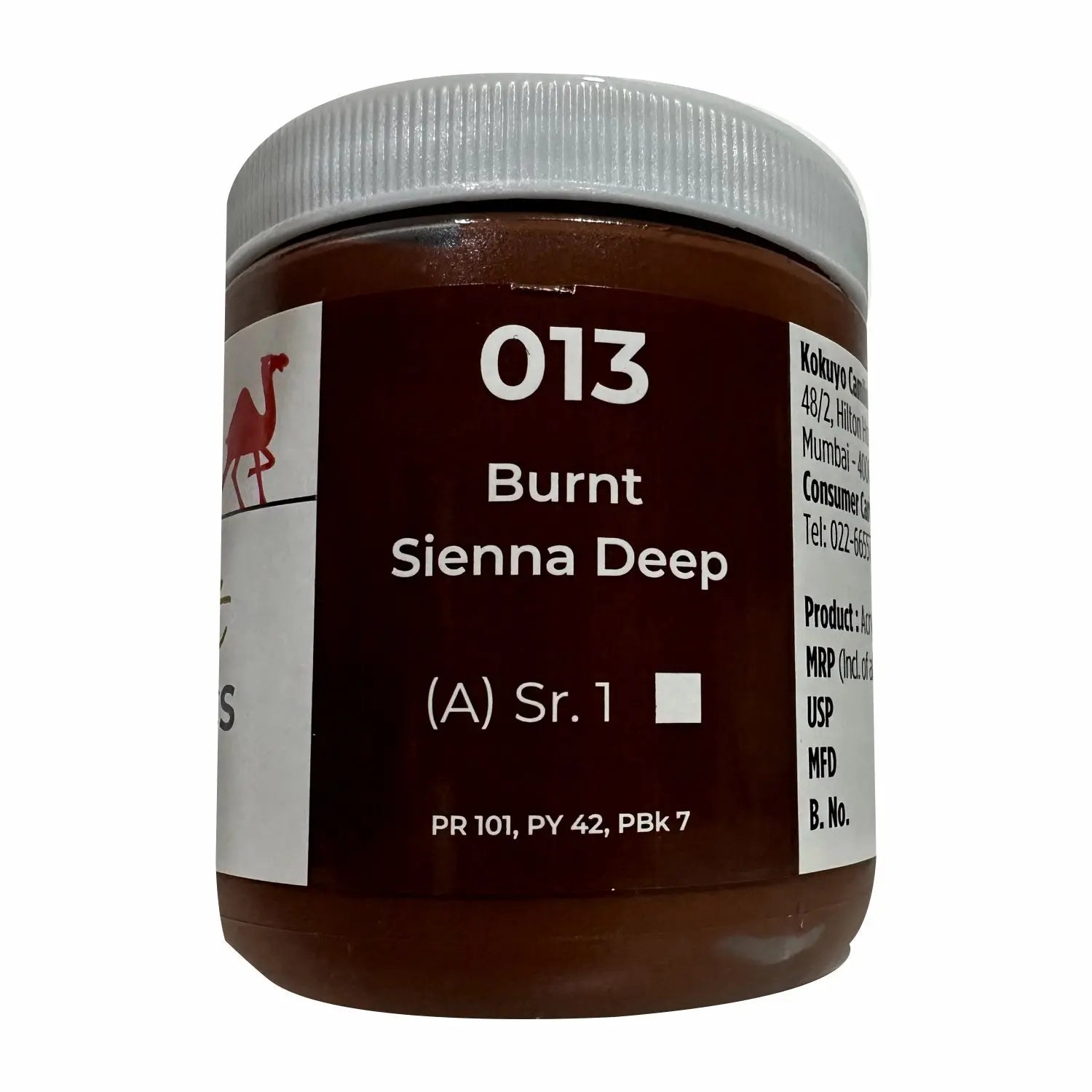 Camlin HD Acrylics Colour 250ML Camel